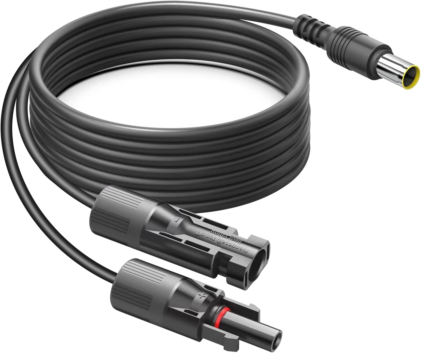 MJPOWER 16.5Ft Solar to 8mm Adapter Extension Cable Compatible Jackery/Anker/BLUETTI/EBL/GRECEL & Many Other DC 8mm Portab...