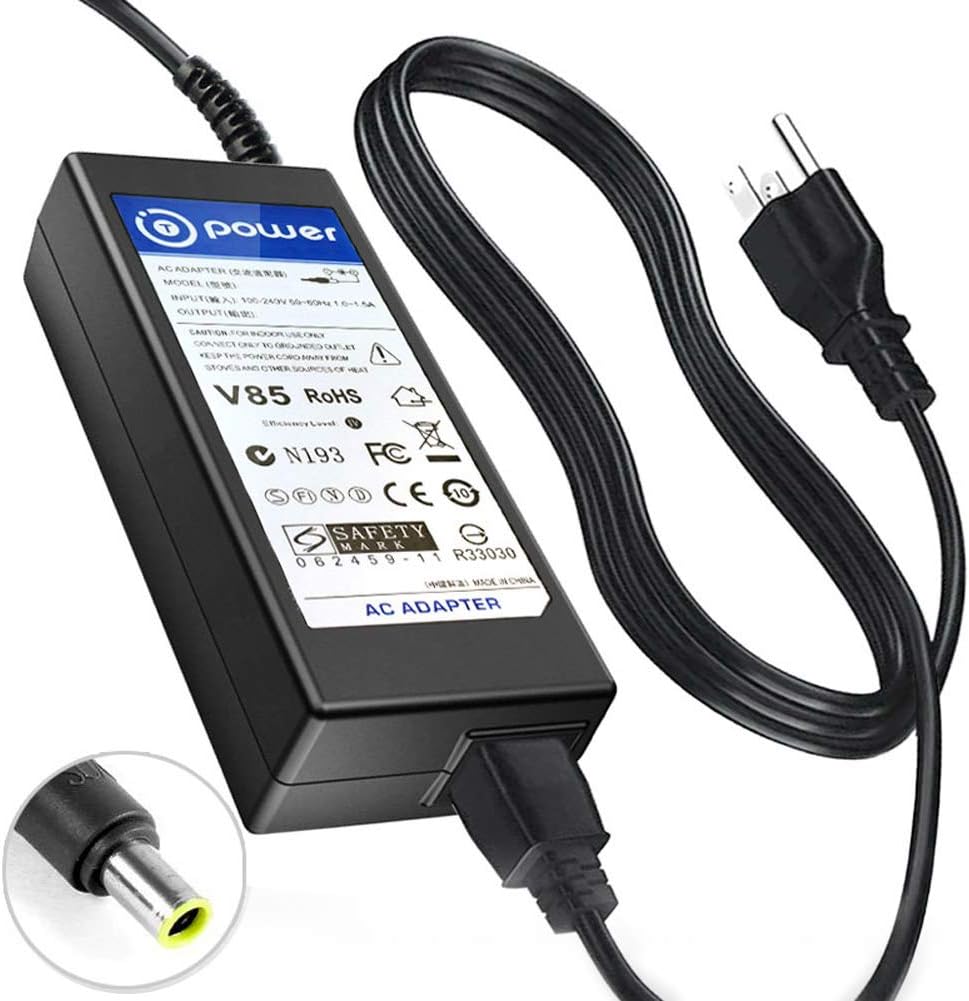 T Power 16V Charger for Goal Zero Yeti 150 400 200X 500X 1000 1250 Solar Generator, Sherpa 50 100 AC Portable Power Statio...