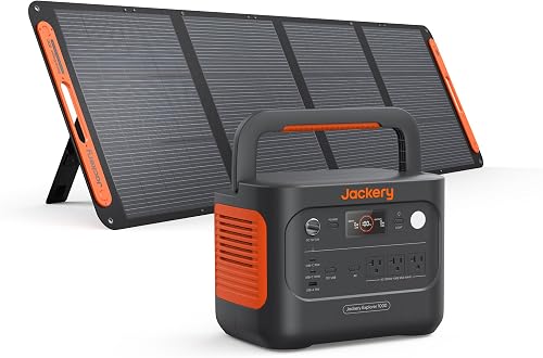 Jackery Solar Generator 1000 v2 with 200W Solar Panel,1070Wh Portable — Real-world performance testing in action