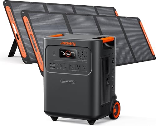 Jackery HomePower 3600 Plus Portable Power Station with 2x 200W Solar — Real-world performance testing in action